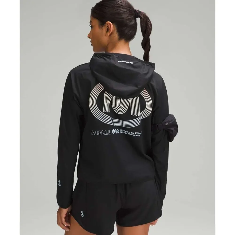 NWT Lululemon x Madhappy Packable Running‎ Jacket Black Size 2